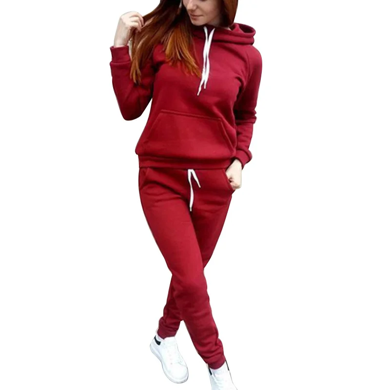 2025Autumn and Winter New Women's ClothingebaywishFleece Tracksuit Casual Fashion