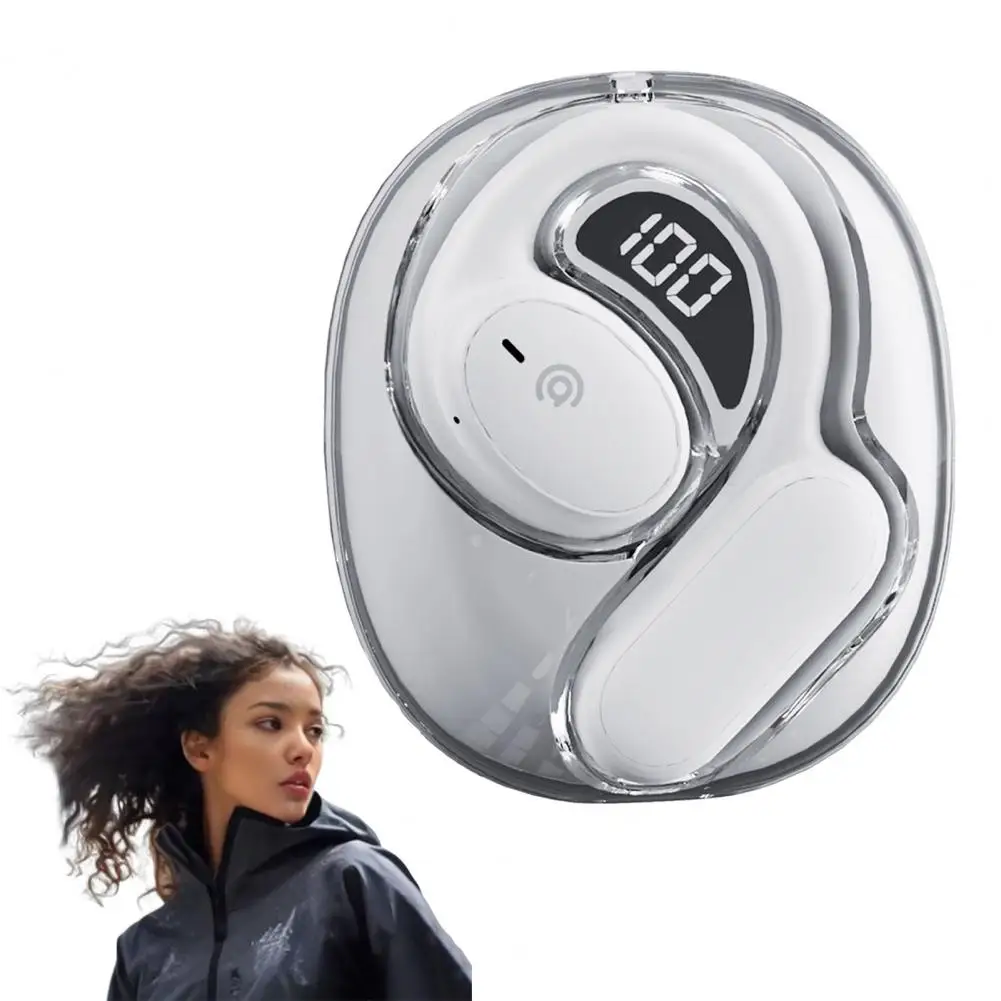 سماعات أذن بلوتوث لاسلكية عالية الجودة مع توصيل سريع ومستقر وتقنية تقليل الضوضاء للموسيقى
