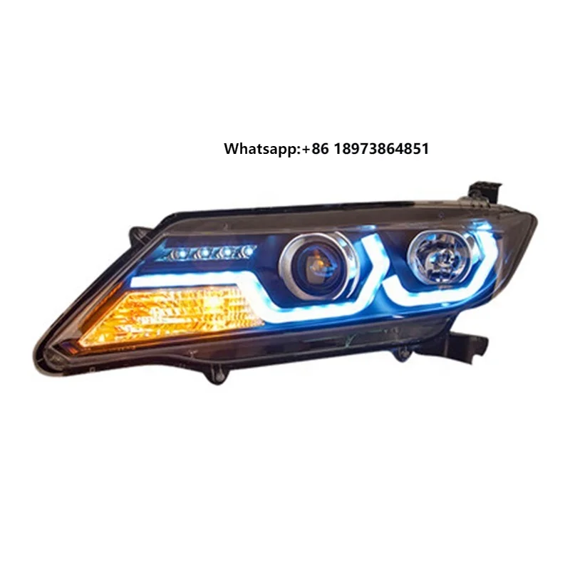 

Head Light for NEW Honda City 2015-2020 Plug and Play Front Bumper Indicator Body Kits Auto Parts Fog Lamp LED Bulb System