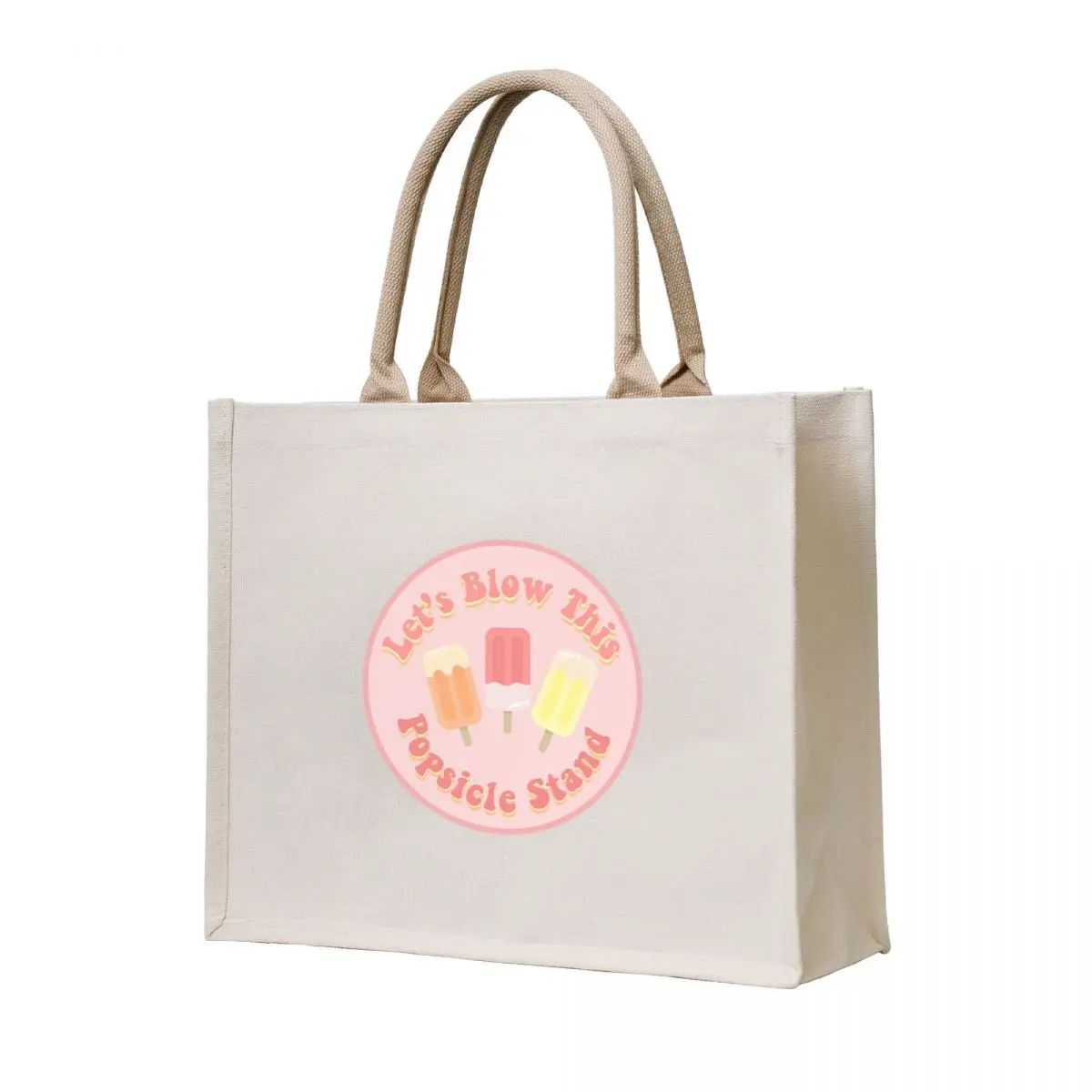 

Let's Blow This Popsicle Stand Tote Bag Eco bag tote bag screen canvas shopping shoping