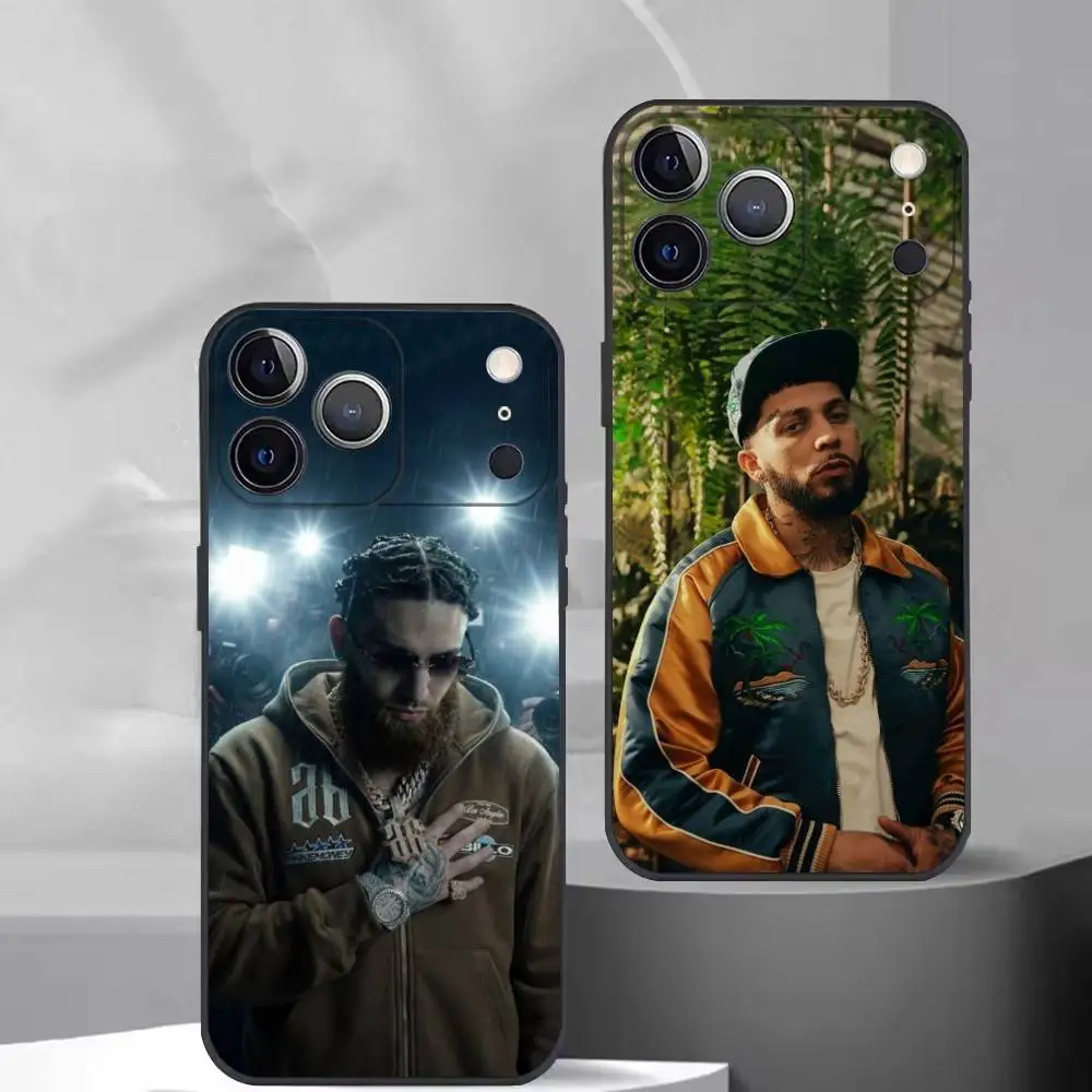

J-JC Reyes Tour Singer Phone Case For iPhone 17, 16,15,14,13,12,11 Plus,Pro Max, Others Soft Black Cover