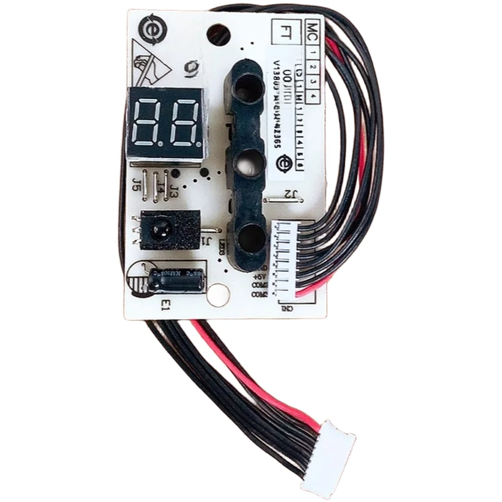 AC Remote Control Receiver Display Component Compatible with Multiple Air Conditioning Models and Control Protocols