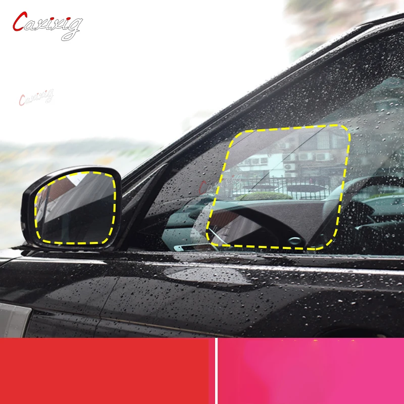 for Toyota Corolla 2007~2013 E140 E150 140 150 Full Cover Anti Fog Film Rearview Mirror Rainproof Anti-Fog Films Accessories