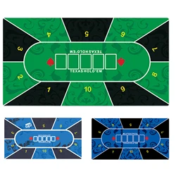Holdem Poker Mat Rubber Game Mat Poker Layout Tablecloth Tabletop Holdem Mat For Home Entertainment Board Game Rooms Friend