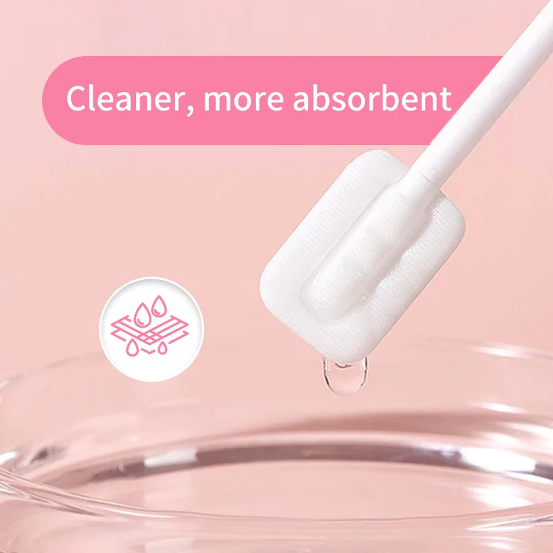 New Disposable Baby Tongue Cleaner Baby Oral Cleaner Gauze Glue-free Forged Baby Tongue Cleaner Oral Tongue Cleaner for Babies