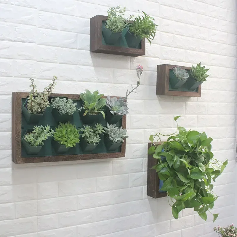 Wall Mounted Flower Pot Succulents Wall Space Pot Balcony Decorations Bonsai Pot For Wall Decoration Flowerpots Levitating Plant