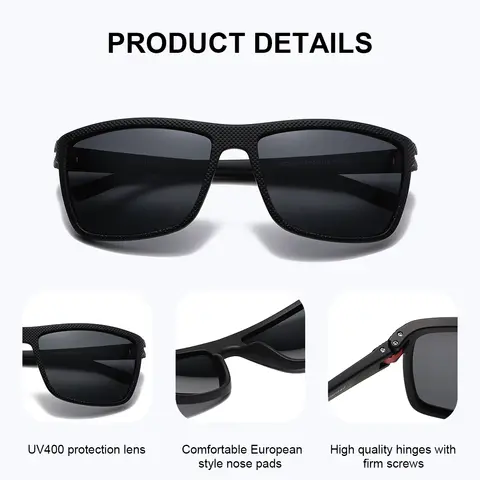 10 best sales भूरे रंग के ध्रुवीकृत धूप के चश्मे - №5