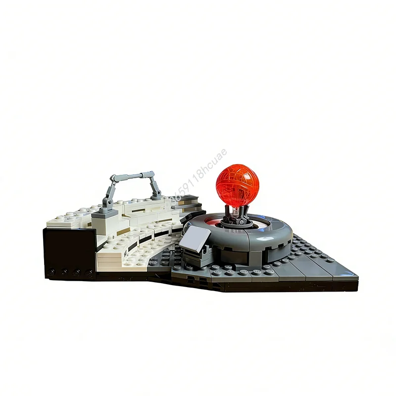 

455 шт. MOC, масштаб миди, домашняя сборная звезда смерти, боевая модель, строительные блоки, архитектурные игрушки, Рождественский подарок, кирпич