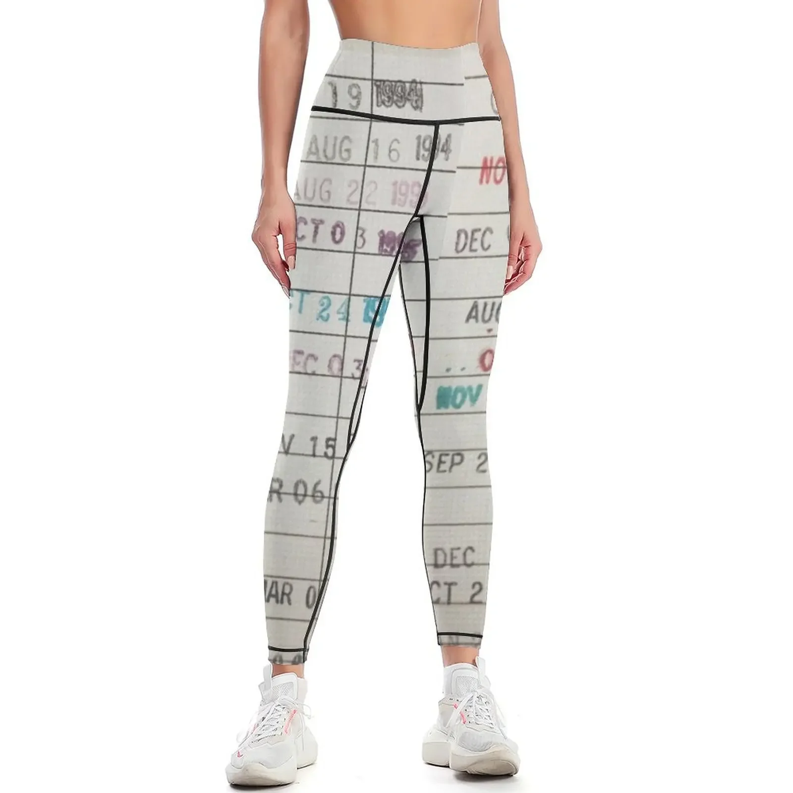 

Library Cards Leggings harem pants Women's pants Training pants push up legging Womens Leggings