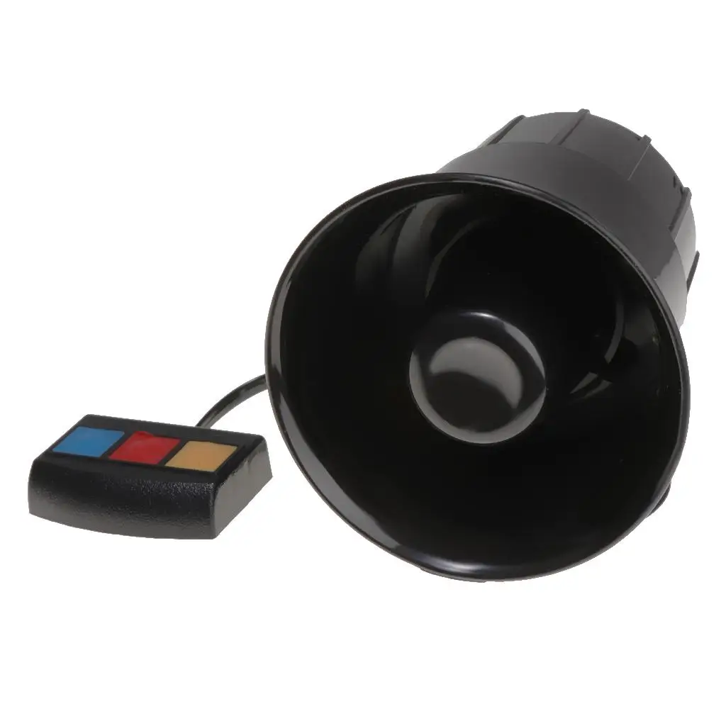 

Super Loud Electric Air Horn Dual Tone 110db Siren Alarm Speaker for Car Boat SUV Tractor