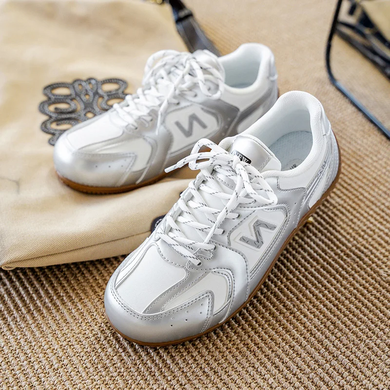 

Mens Fashionable Flat Bottomed Retro Lazy German Training Shoes Casual Versatile A/Gan Sports Shoes Breathable Casual Shoes Girl