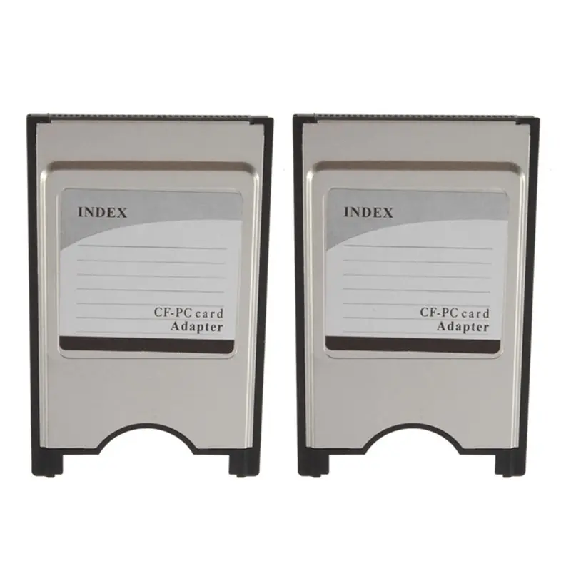

ABFM-Compact Flash CF To PC Card CF To PCMCIA Adapter Cards 2PCS Reader For Laptop Notebook