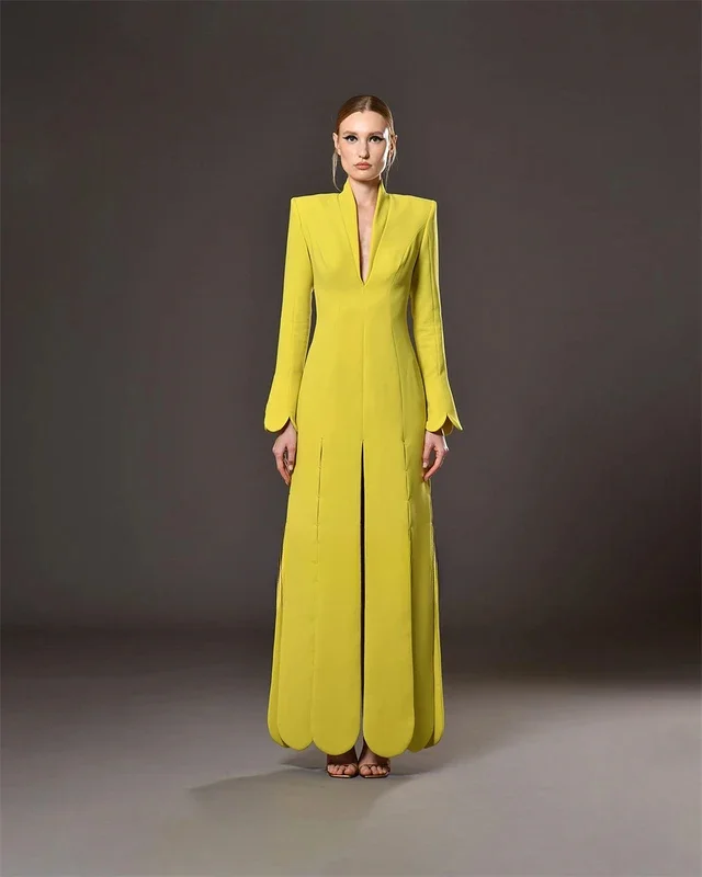 High Quality Sparkle Exquisite Jersey Draped Ruched Pleat Graduation A-line V-Neck Bespoke Occasion Gown Midi Dresses