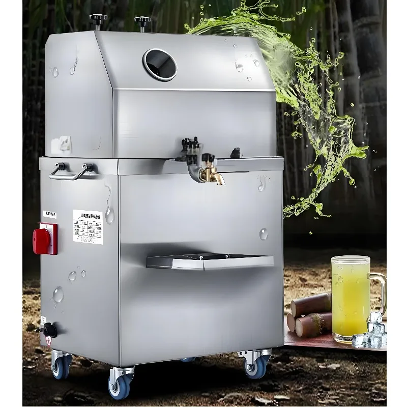 

New Portable Stainless Steel Commercial Sugar Cane Juicer Sugarcane Juicer Machine for Sugarcane Crusher Machine Commercial