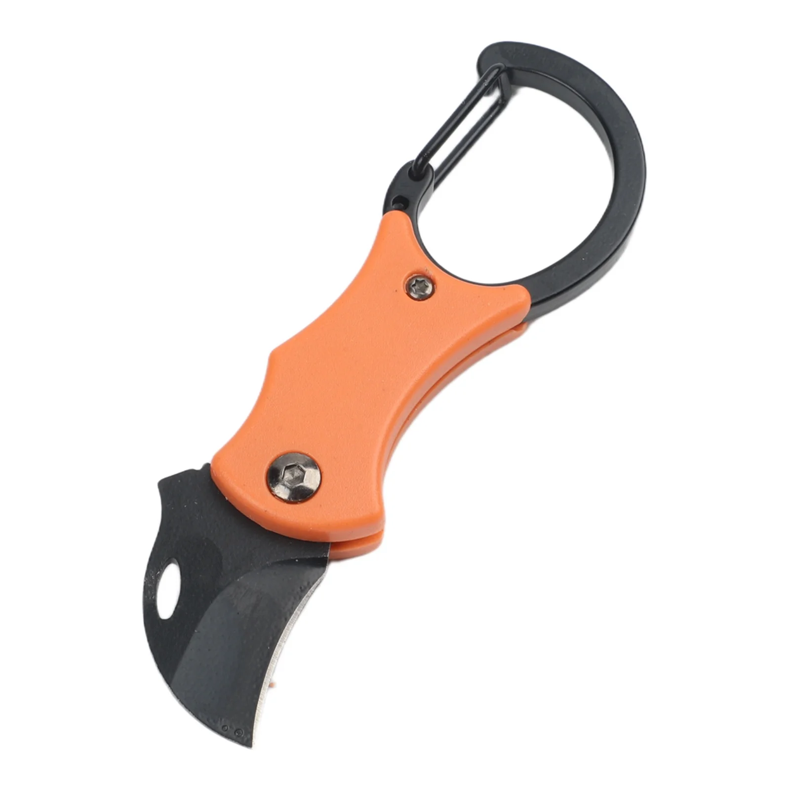 Portable Small Pocket Cutter Carabiner Cutter Box Cutter Keychain Folding Cutter Unboxing Tools Gadgets For Outdoor