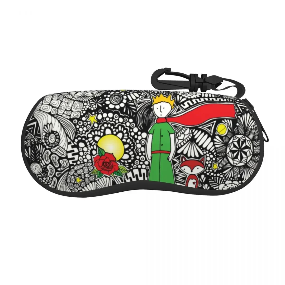 Custom The Little Prince Fairy Tale Shell Glasses Case Cool France Fantasy Fiction Eyeglasses  Sunglasses Protector Box