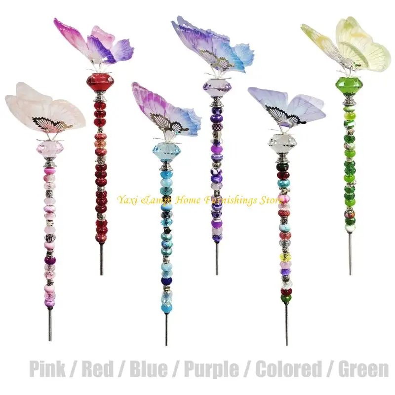 

W8EA DIY DIY Butterfly Fairies Wand Garden Catt