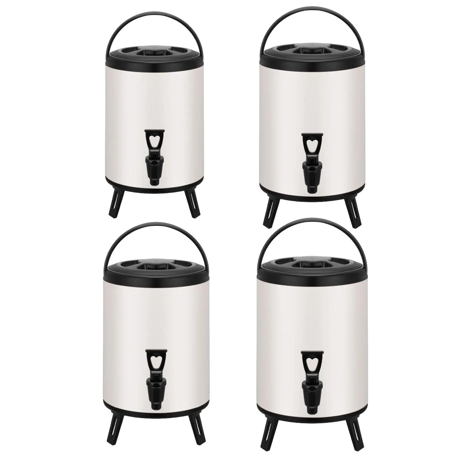 Hot and Cold Beverage Dispenser Leakproof Milk Pail for Drinks Water Outdoor