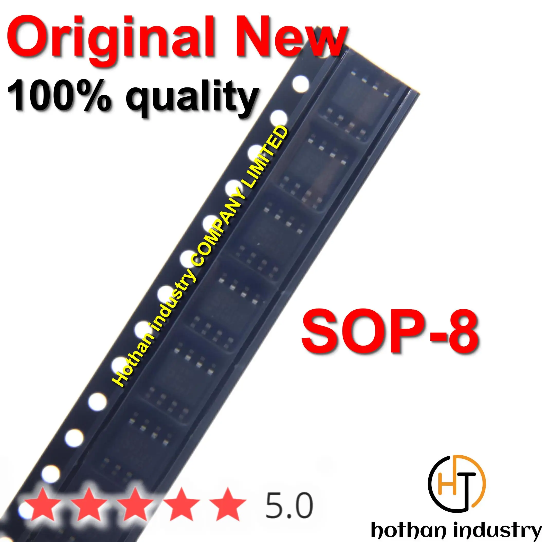 DCUR 100% Sgl Pos-Edge-Trggrd, VSSOP-8 Original, 10 pièces