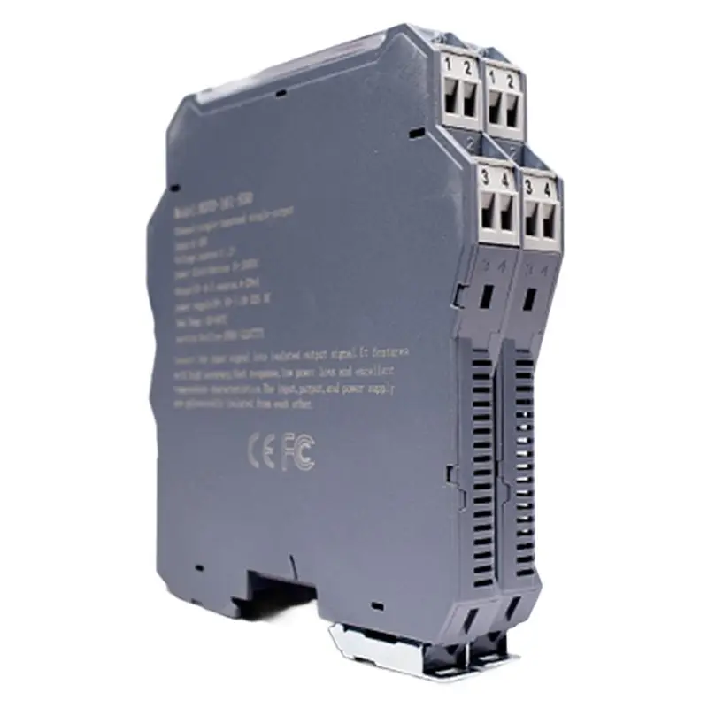 A04G-DC Current Transmitter 4-20Ma Intelligent Signal Isolator Analog Isolation Module One Input Two Output
