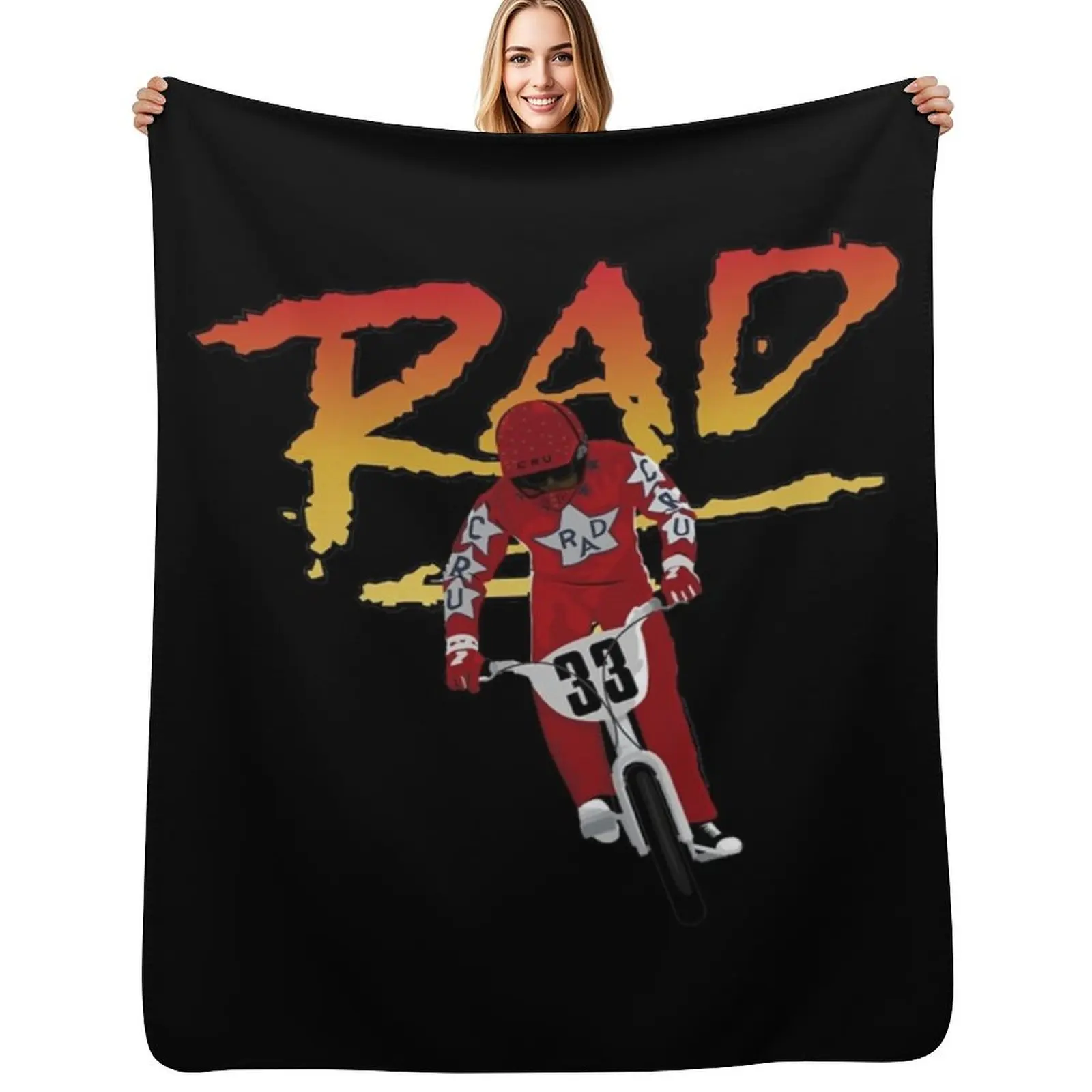 Cru Jones Rad Throw Blanket wednesday Luxury Bed covers Decorative Beds christmas decoration Loose Blankets