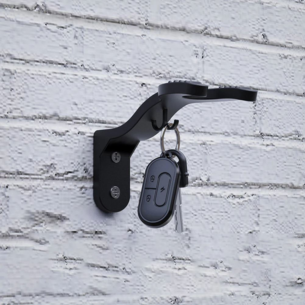 Home Luggage Jacket Holder Kitchen Cabinet Shelf Wall Mount Hooks Helmet Display Hanger Stand Wall-Mounted Storage Holder