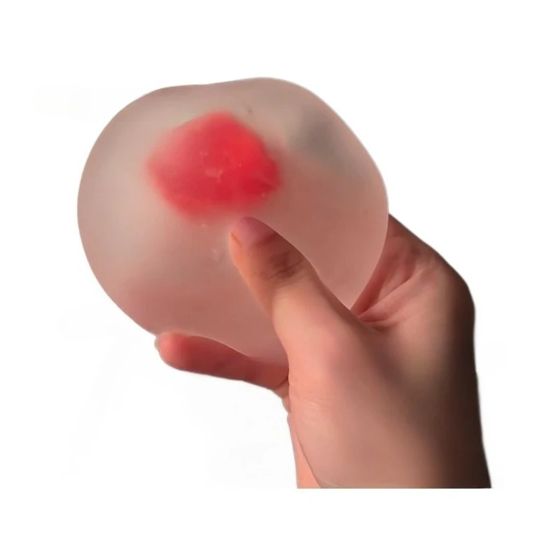 Jouets à presser Mochi aux fraises, soulage le Stress et le évent, jouets de colère à rebond lent, jouet anti-Stress pour les amis