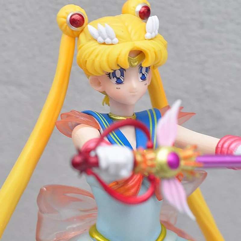 Sailor Moon 35cm Figure Tsukino Usagi Action Figures Pvc Statue Model Collection Desk Ornament Standing Toys Girl Birthday Gifts