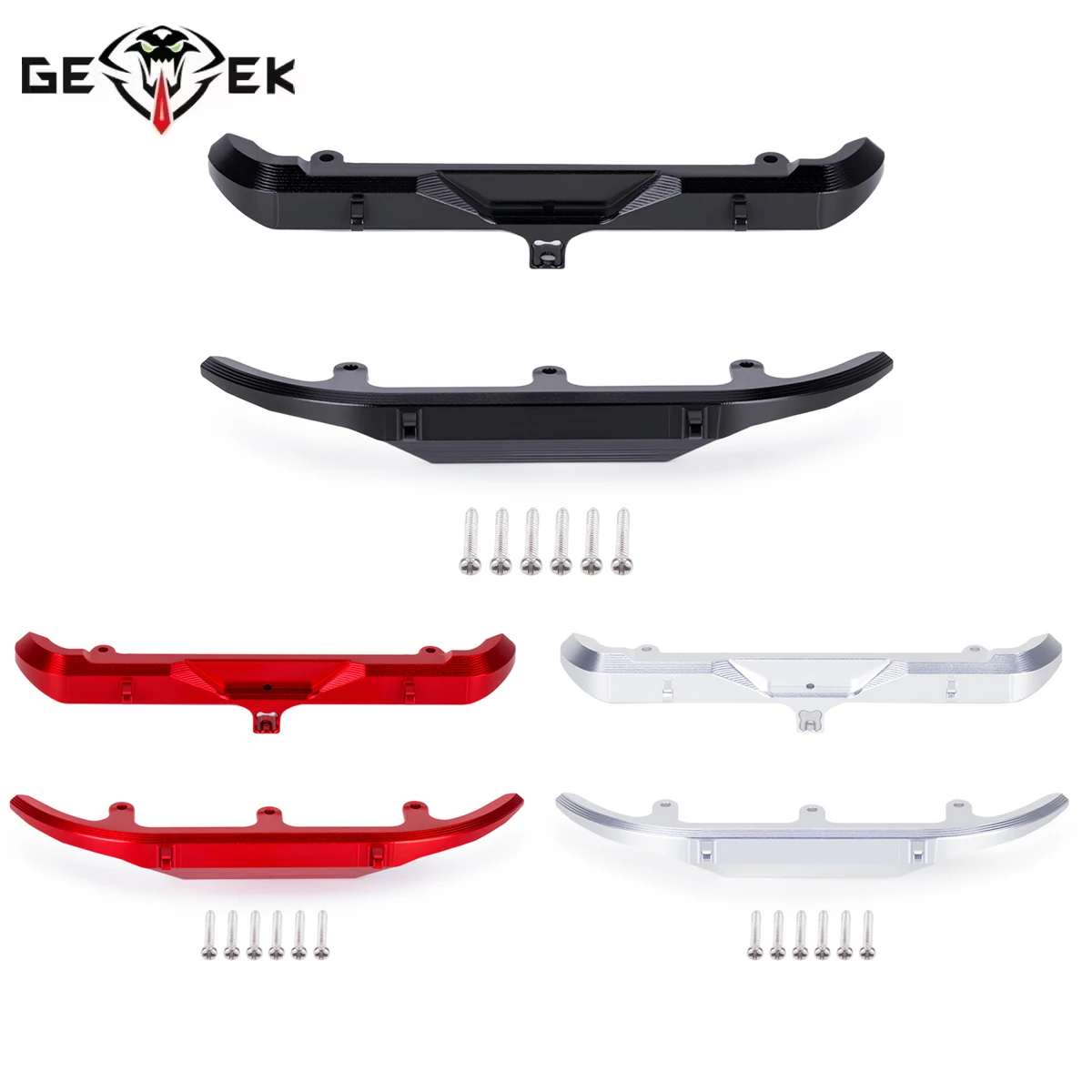 Aluminum Alloy Front Rear Bumper for 1/30 RC Crawler Car Axial SCX30 Bronco Chassis Upgrade Parts