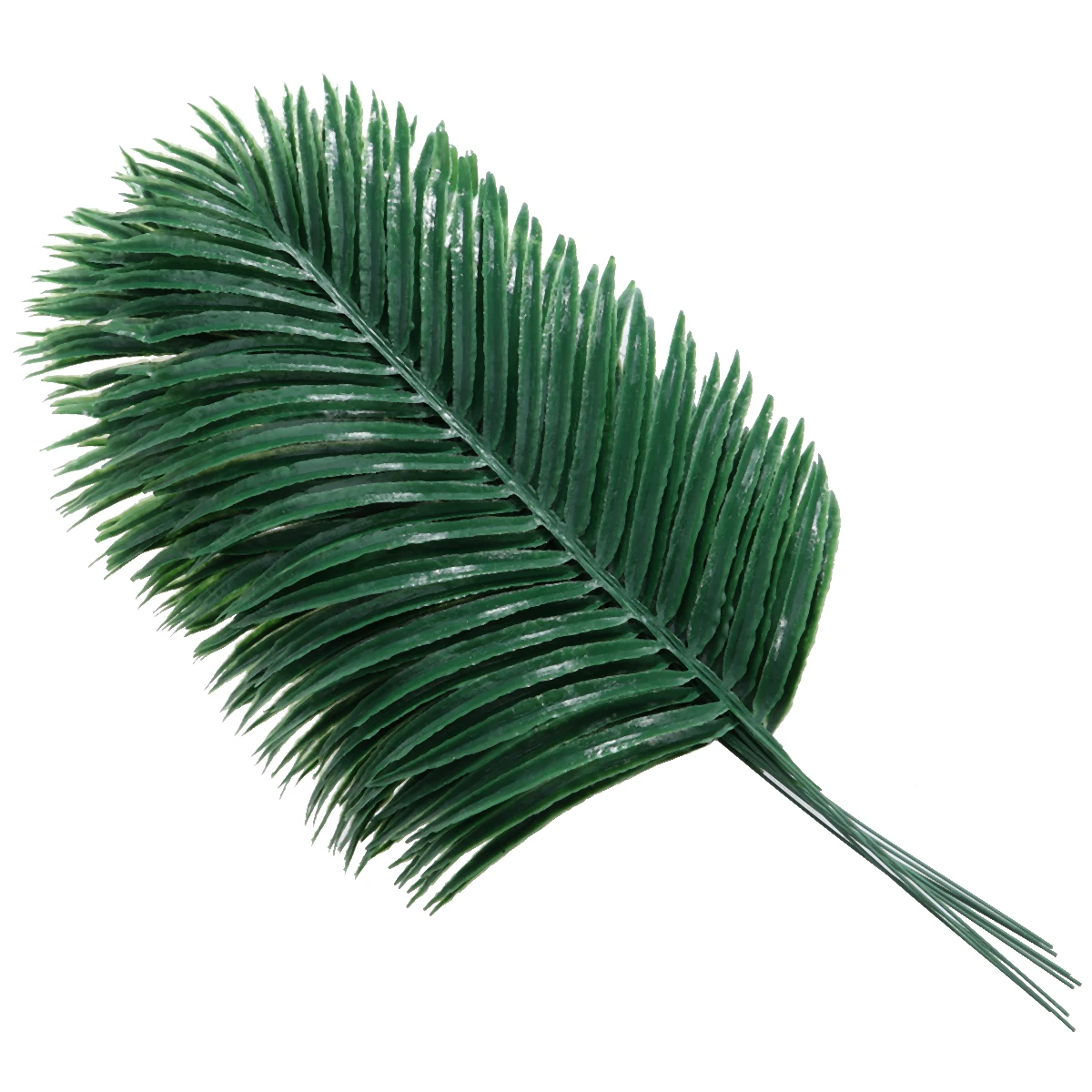 

6 pcs Simulated Leaf Props Premium Plastic Greenery Faux Branches Artificial Leaves Decor for Jungle Party Theme
