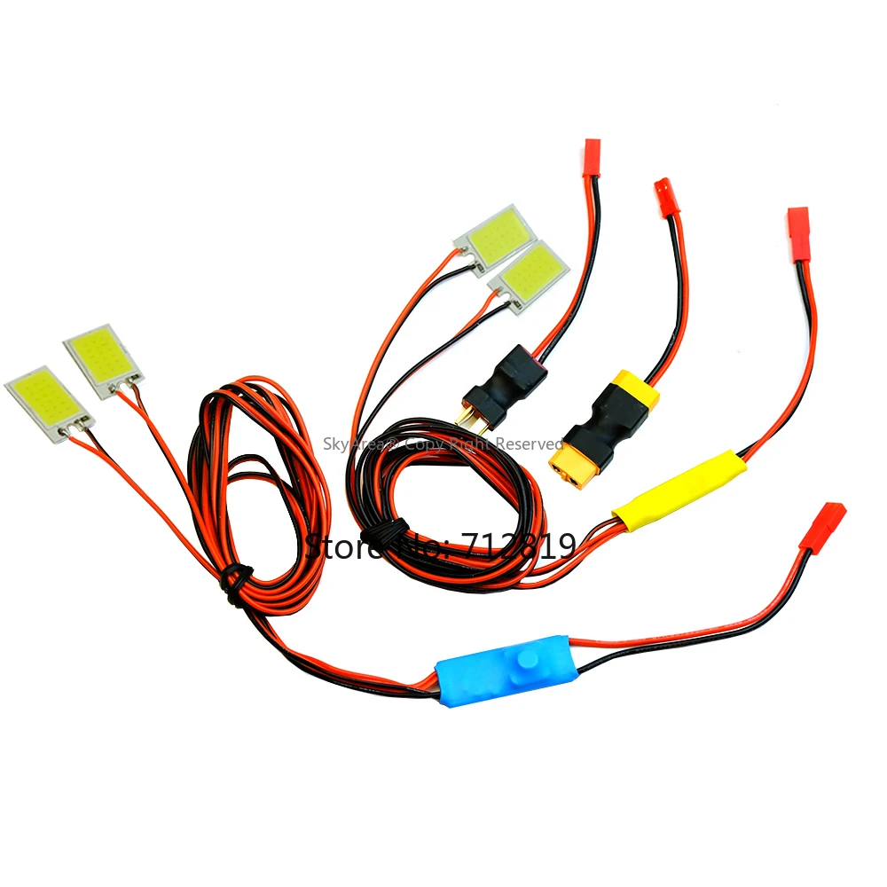 Nuovo Super Bright Burst Lampeggiante Luci di Navigazione Lampada A LED 12V per Ala Fissa Aereo Multicopter Quadcopter Modelli RC