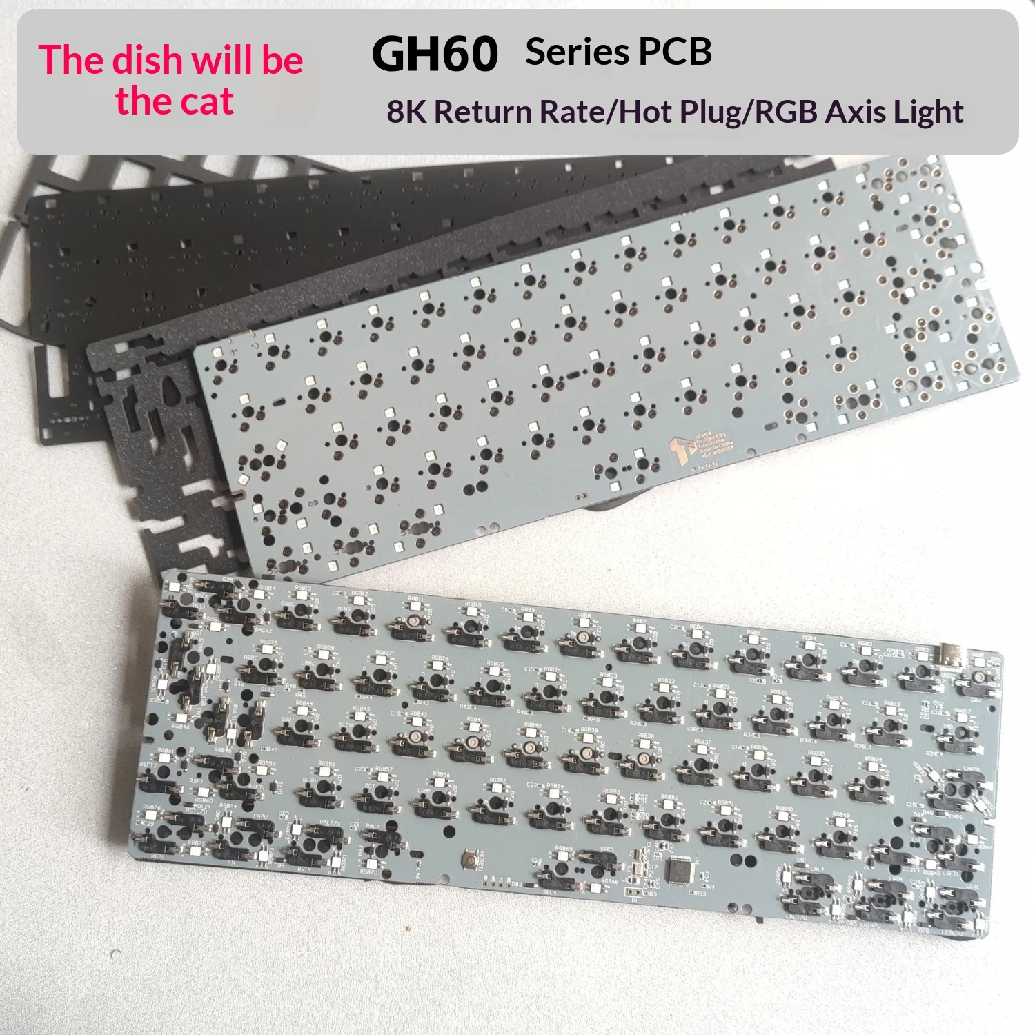 PCB Keyboard GH60 yang Dapat D - Hot Swap Pcb ulasan dan harga