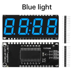 HT16K33 LED Display Module for Arduino 4 Digit 7 Segment 0.56” Time Clock Indicator Tube Module Red Blue Green Yellow White