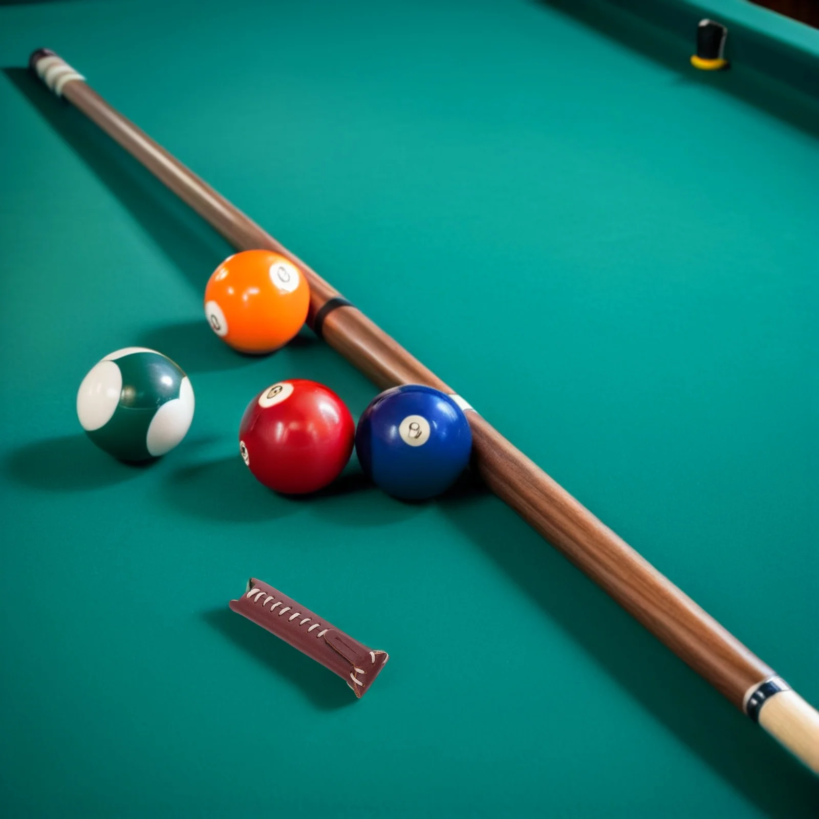 

Billiard Cue Protective Cover Stick Hanging Hole Hanger Tip Snooker