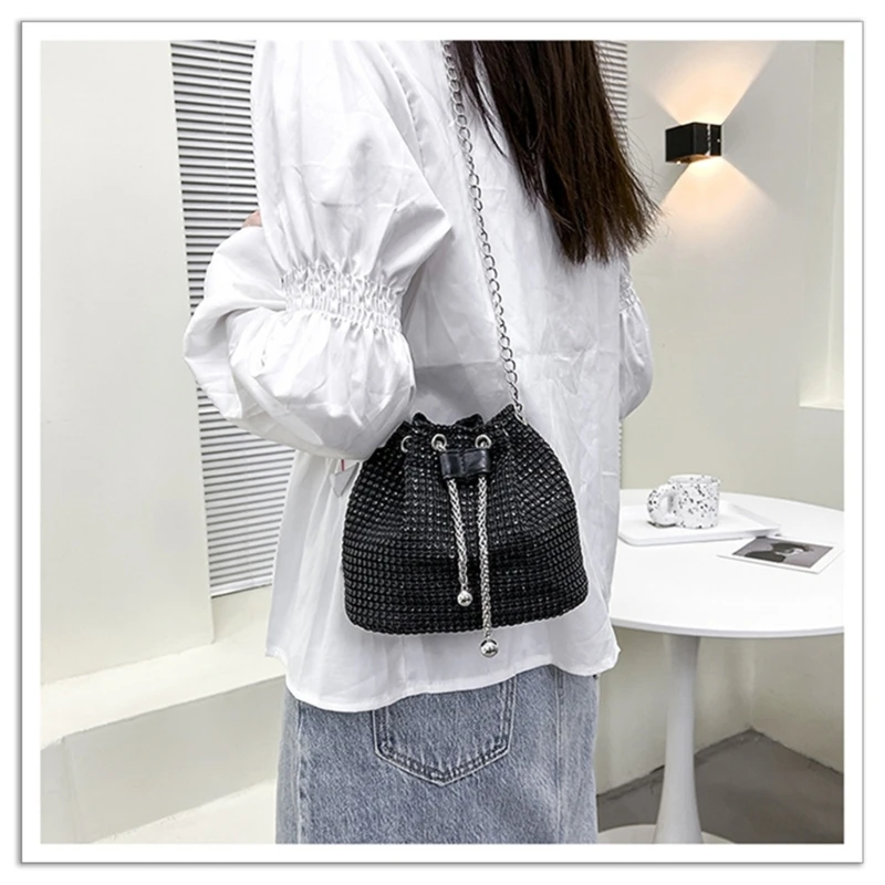 Stylish Drawstring Bucket Bag Carry Your Must have in with Durable Material and Eye Catching Craftsmanship