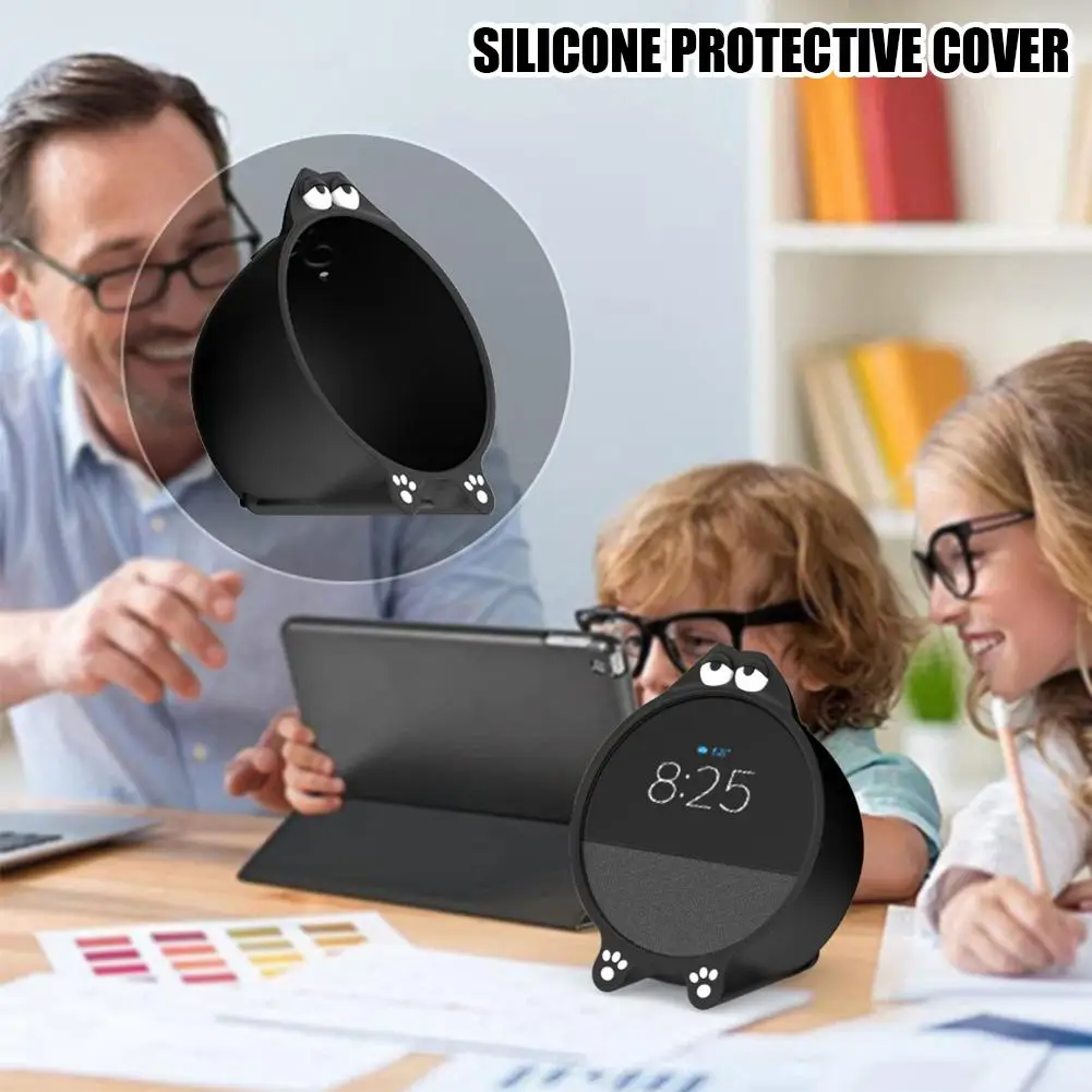 Для Amazon Echo Spot (2024 выпуска) силиконовый чехол для динамика силиконовый чехол водонепроницаемые аксессуары защитный чехол I2O2