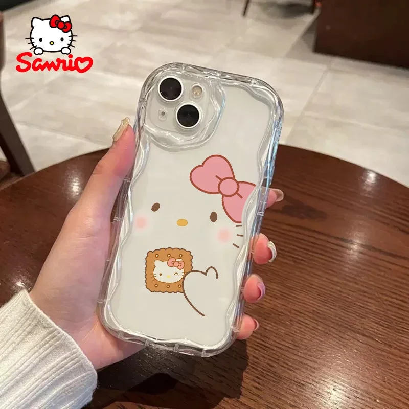 Kitty Cat Telefoonhoesje Iphone 16/15/14/13/12/11/x/xs/xs Max Girl Iphone Case Kt Mode voor Iphone My Melody 2025 Nieuw