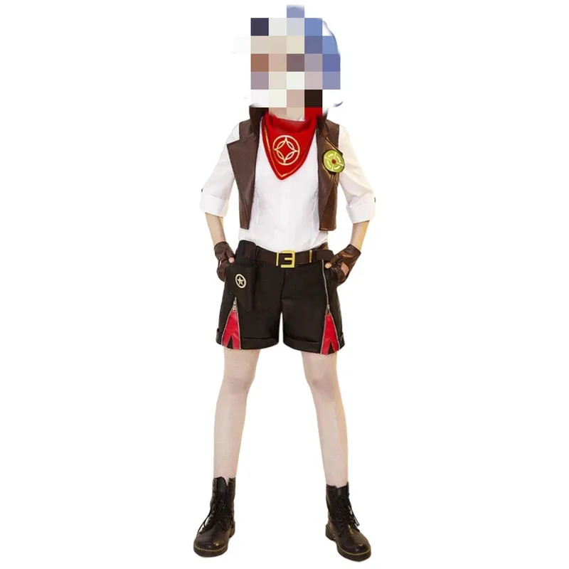 

Boothill Cosplay Costume Shorts set Halloween Christmas Anime Games Cosplay Daily Costume Set
