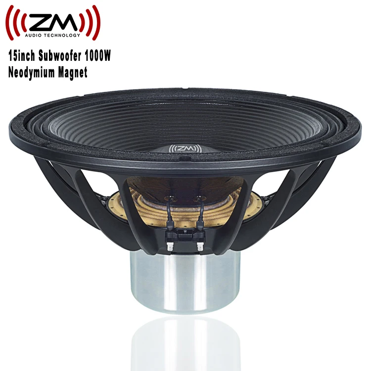 Outdoor Stage Subwoofers 15 Inches 2000w Speaker Neodymium Magnet Car Speaker