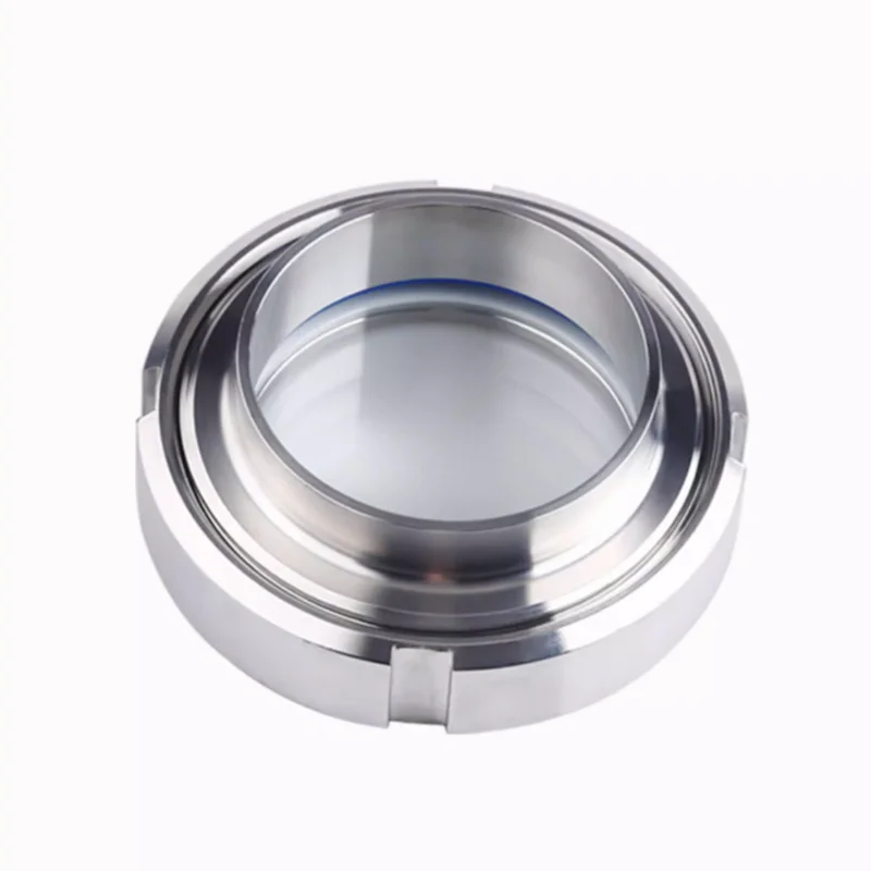 

1pcs 25mm-114mm Sanitary Sight Glass Diopter Stainless Steel SS304 Circular Viewing Sight Glass