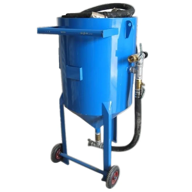 

Portable Sand Blasting Steel Derusting Surface Treatment Electric Power Pressure Portable Water Sand Blasting Machine