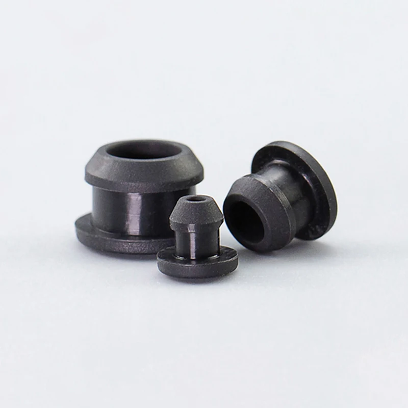 1/5/10/20Pcs Black Silicone Rubber Snap-on Hole Plug 2.5 3 3.5 4 4.5 5 5.5 6 6.5 7 7.5 8 to 12mm Blanking End Caps Seal Stopper