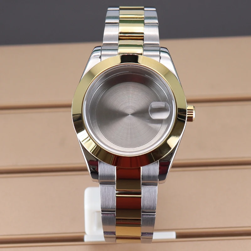 36mm 40mm Bevel Edge Watch Case Bracelet Fashion Waterproof For Seiko NH35 NH36 NH34/38 Miyota8215 Movement 28.5mm Dial Explorer