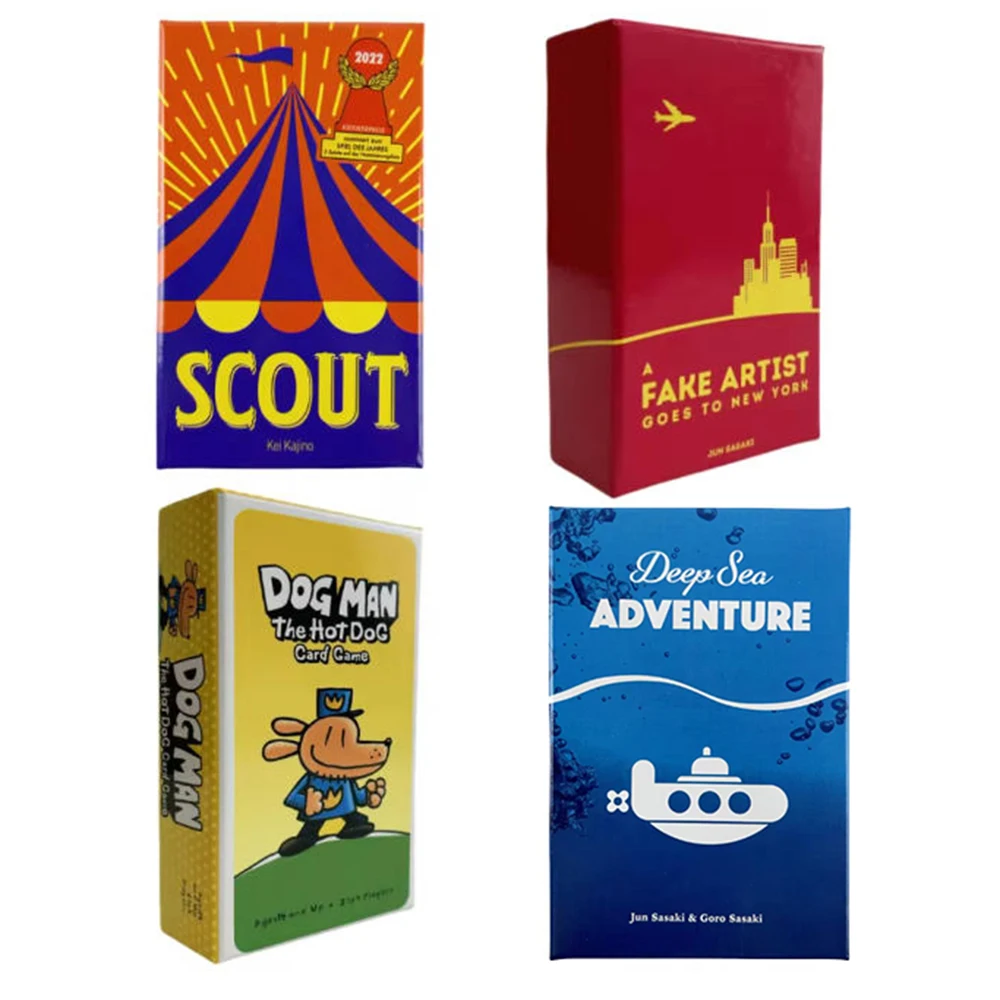 

Настольная игра-карточка "1 Box Scout" для нескольких игроков, интерактивная, веселая семейная настольная игра, карточная игра для вечеринок, идеально подходит для незабываемых вечеров!