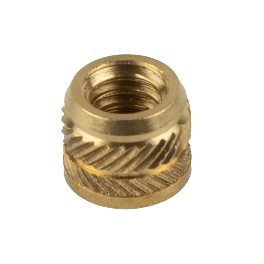 20pcs 1/4-20 Brass Threaded Heat Set Inserts Brass Nuts For Plastic 3D Printing Brass Metal  Most Camera Tripods Tools Part