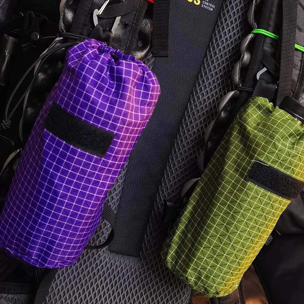 Pochette d'épaule UHMWPE XPAC 25g, porte-bouteille d'eau pour sac à dos de randonnée, fixation Molle ultralégère