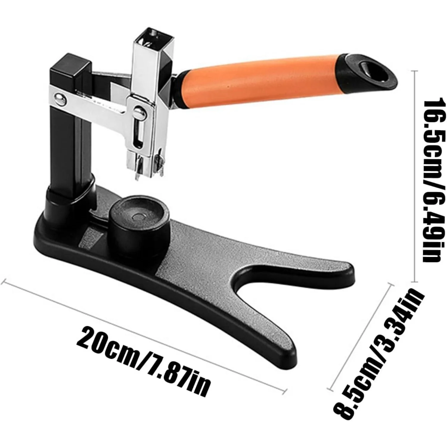 أداة تكسير الجوز - فتاحة كستناء فولاذية، مقشر يدوي مدمج، متين وسهل الإزالة من الفولاذ المقاوم للصدأ #5