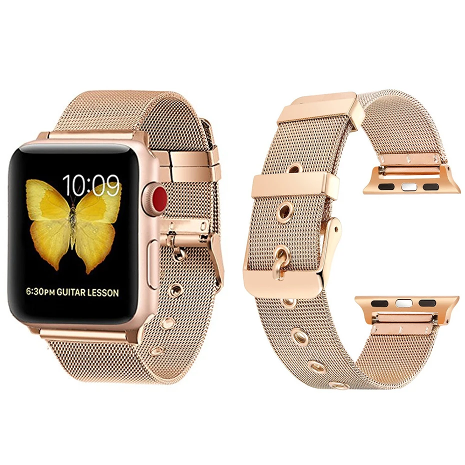 Ремешок из нержавеющей стали для apple watch ultra 42 мм 44 45 38 41 мм 49 мм