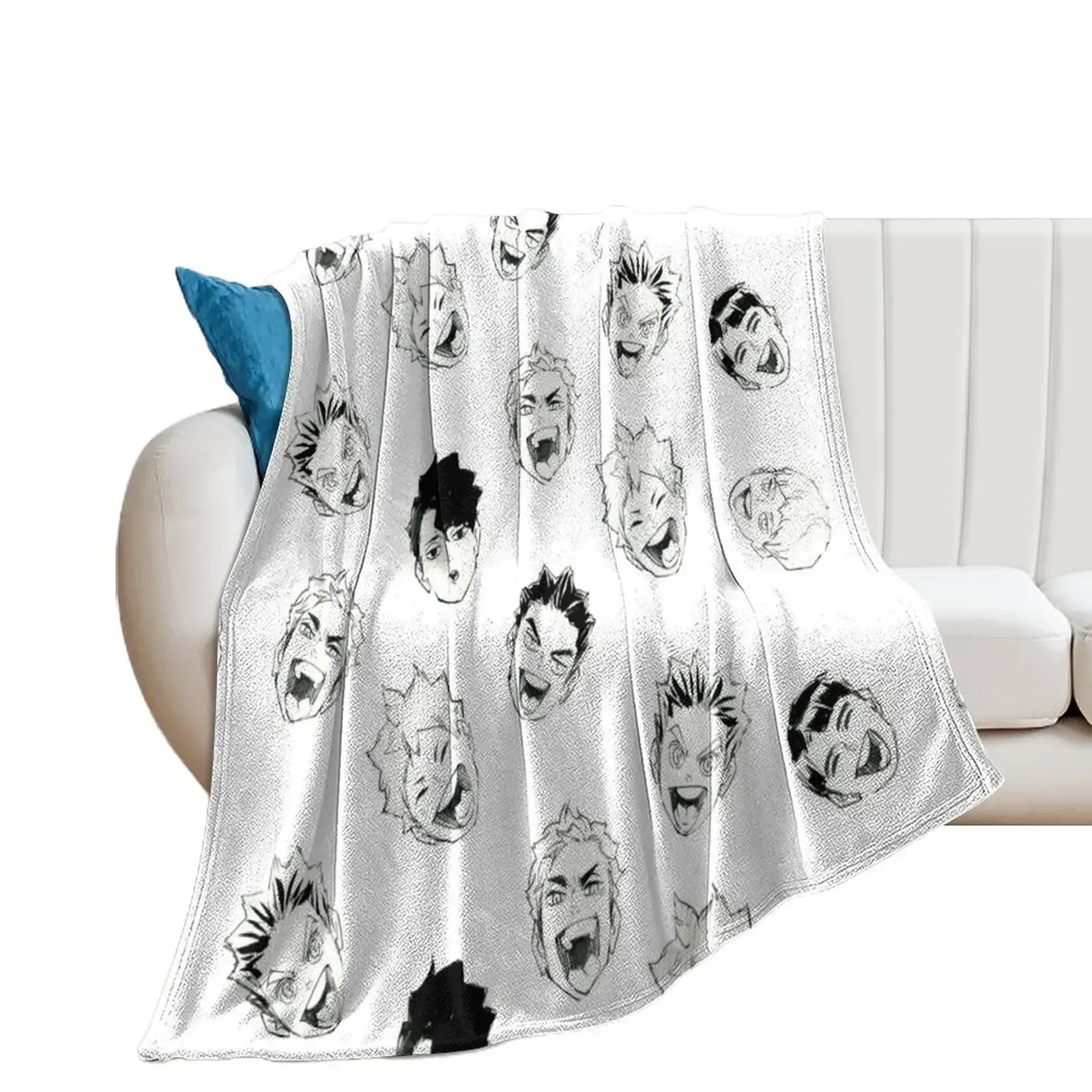 

jackals pattern Throw Blanket Sofa Quilt Comforter Blankets