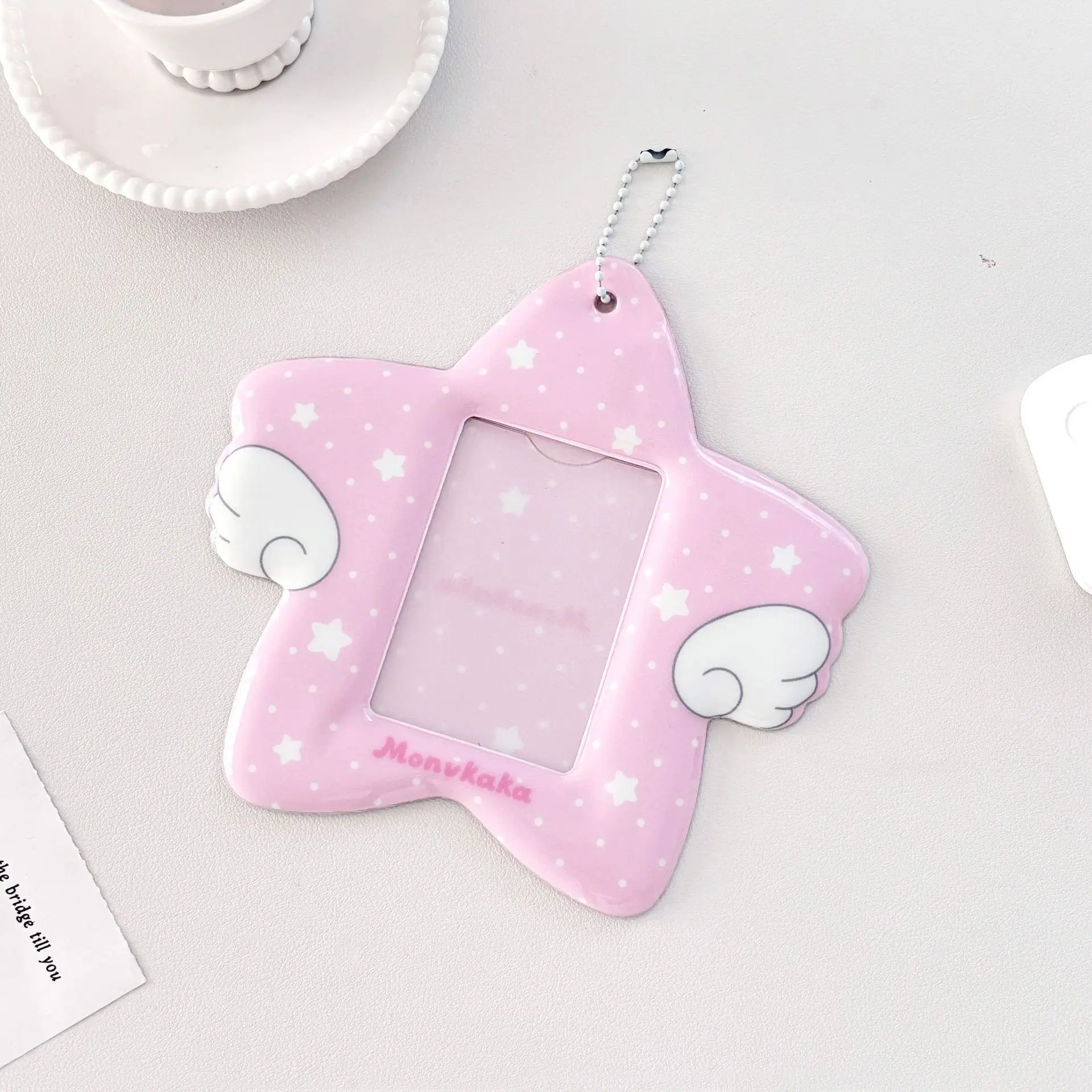 

3 Inch Postcard Holder Postcard Album Colorful Star Photo Card Storage Photo Bag Kpop Idol Card Collect Organizer Stationery